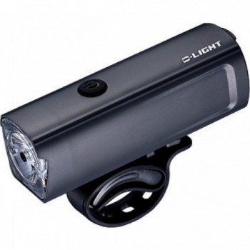 Fanale Anteriore Ricaricabile USB D-LIGHT CG-130P - 400 Lumens, LED Super Luminoso, Impermeabile IPX5 - 1 - Luci - 4712123260945