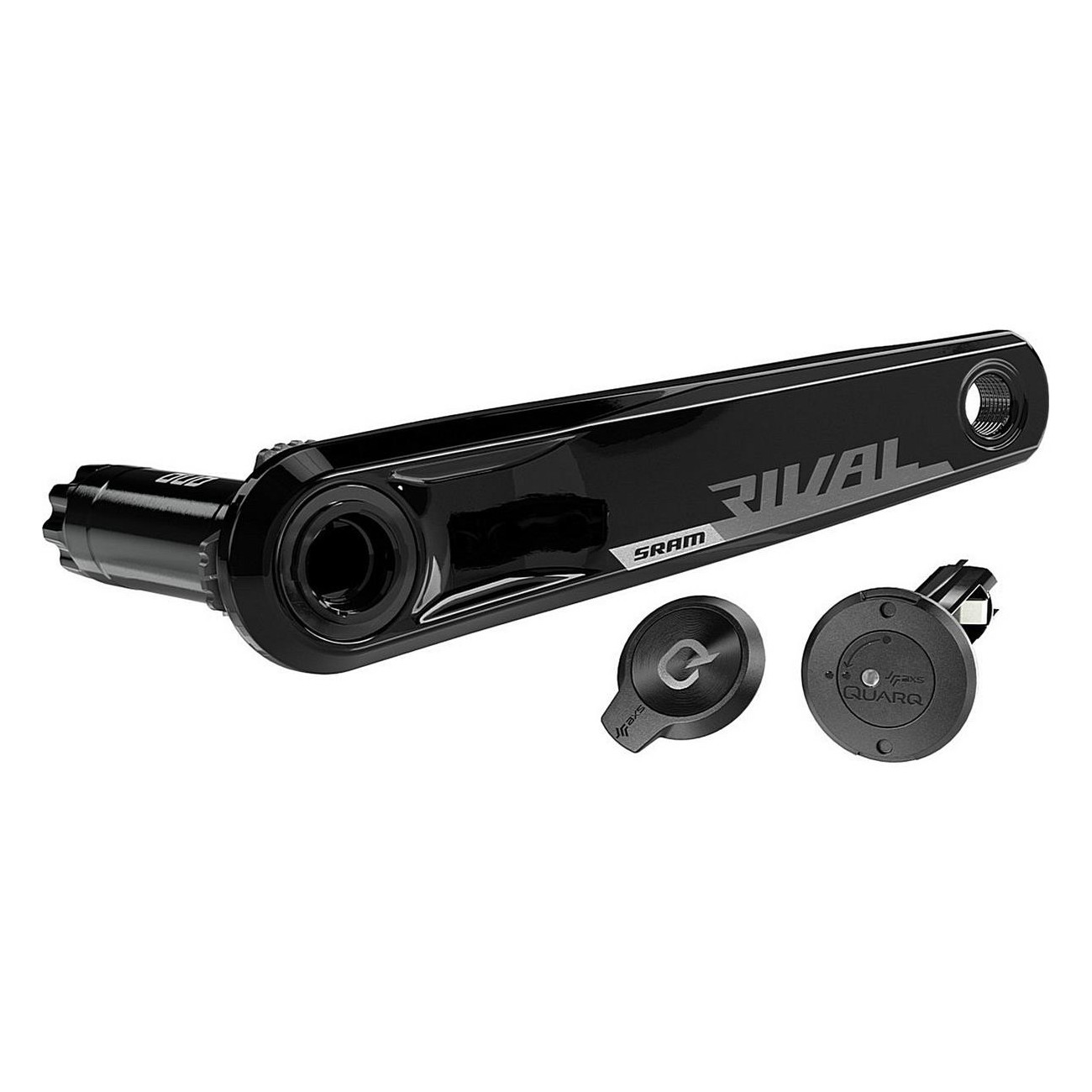 Upgrade Sram Quarq Rival AXS 175mm Linker mit DUB Kurbel und Achse - 1