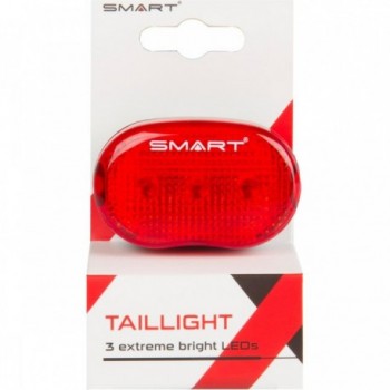 Fanale Posteriore LED Rosso Impermeabile con 3 Funzioni e Supporto per Bicicletta - 2 - Luci - 4715681403014