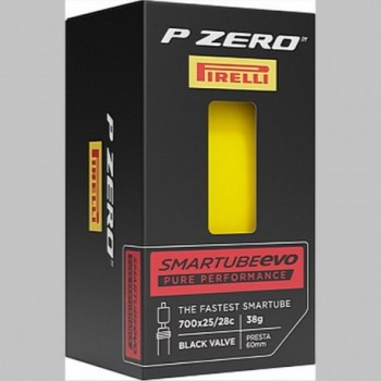 P Zero SmarTUBE Evo 28' 700x25/28 mit 80 mm Presta-Ventil - Leicht und Robust - 1