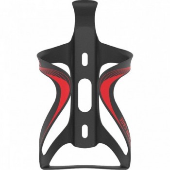 Lezyne Carbon Team Bottle Cage Black/Red - Lightweight and Durable for Cycling - 3