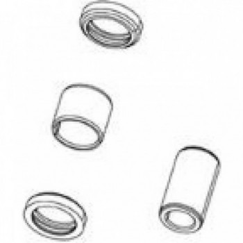 Shock Absorber Bushings Set 6x33.0 mm - 3 High-Quality Pieces for Optimal Performance - 1