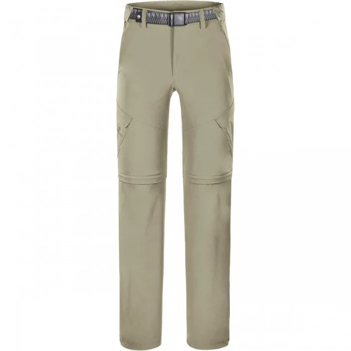 Pantalons Homme Ushuaia Convertibles Vert Trekking Taille 50 - 1