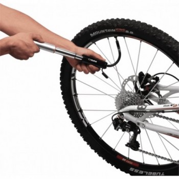 Teleskopische Mini-Pumpe aus Aluminium für MTB und Trekking - 7 Bar - 3