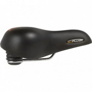 Selle VELO 254x200 mm avec Suspension en Élastomère et Gel, Cadre Acier - 2