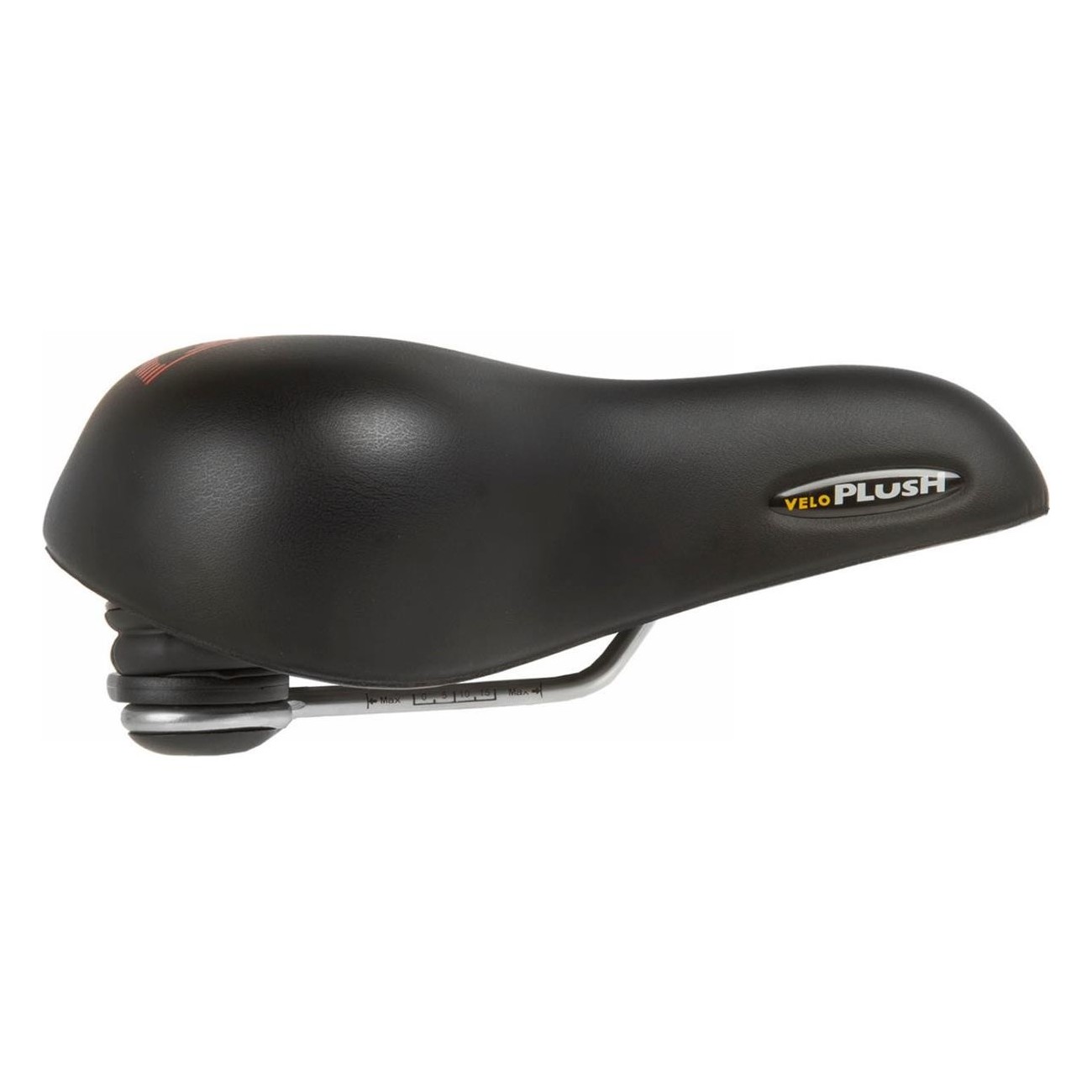 Selle VELO 254x200 mm avec Suspension en Élastomère et Gel, Cadre Acier - 2