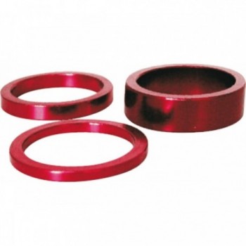 Manillar de Aluminio Anodizado Rojo MVTEK - Grosor 3mm, Resistente y Duradero - 1