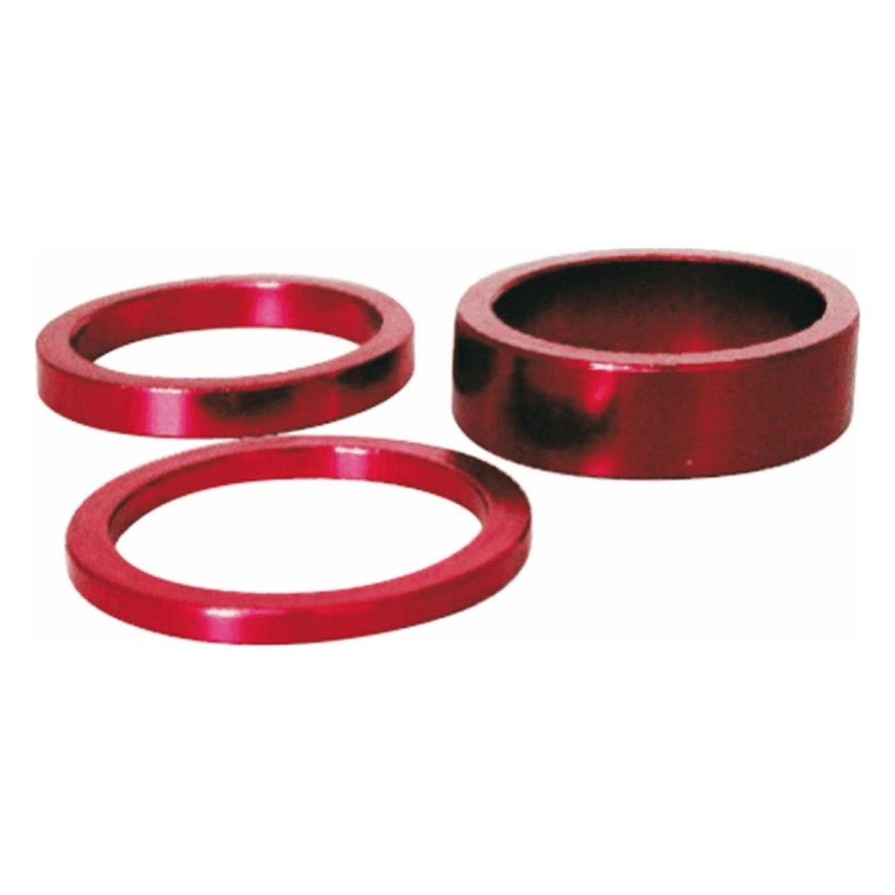 Manillar de Aluminio Anodizado Rojo MVTEK - Grosor 3mm, Resistente y Duradero - 1