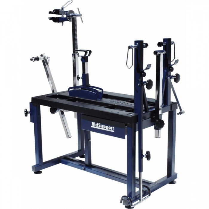 Professional Bicycle Workbench Pro Tour BS101 with Dual Station and Accessories - 1