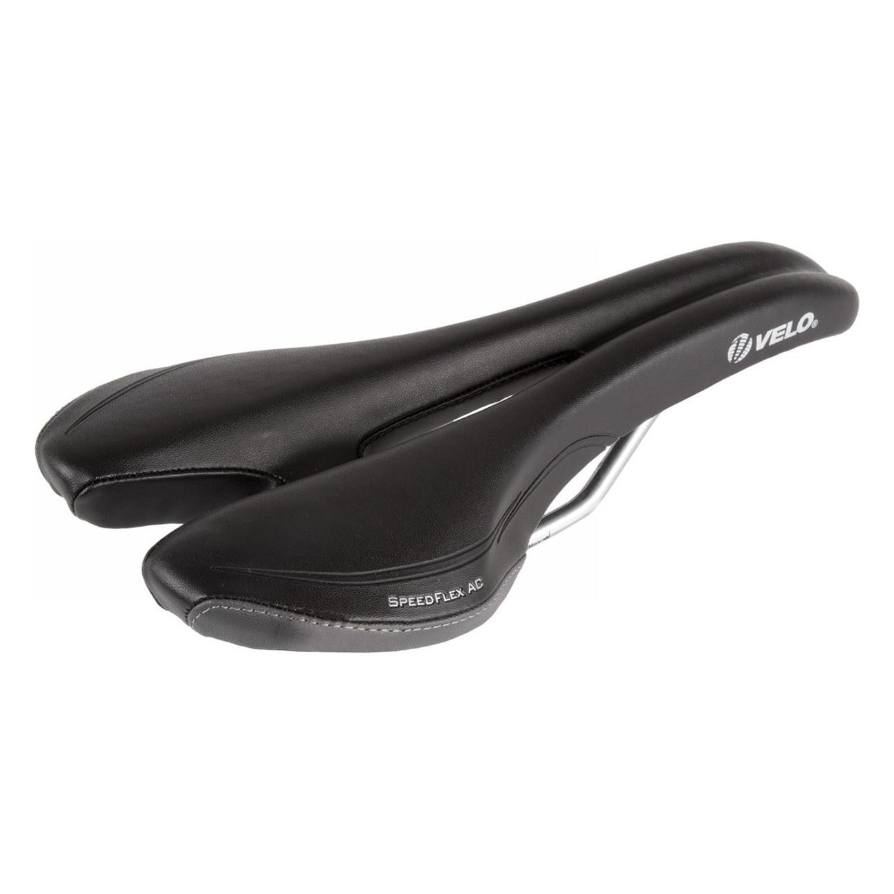 Velo Speedflex AC Sattel Schwarz-Grau für MTB, Rennrad und Triathlon - 1