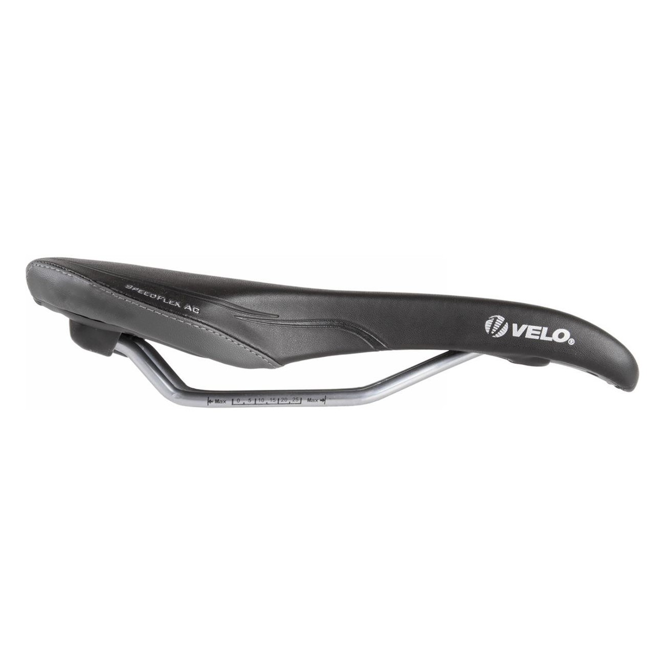 Velo Speedflex AC Sattel Schwarz-Grau für MTB, Rennrad und Triathlon - 2