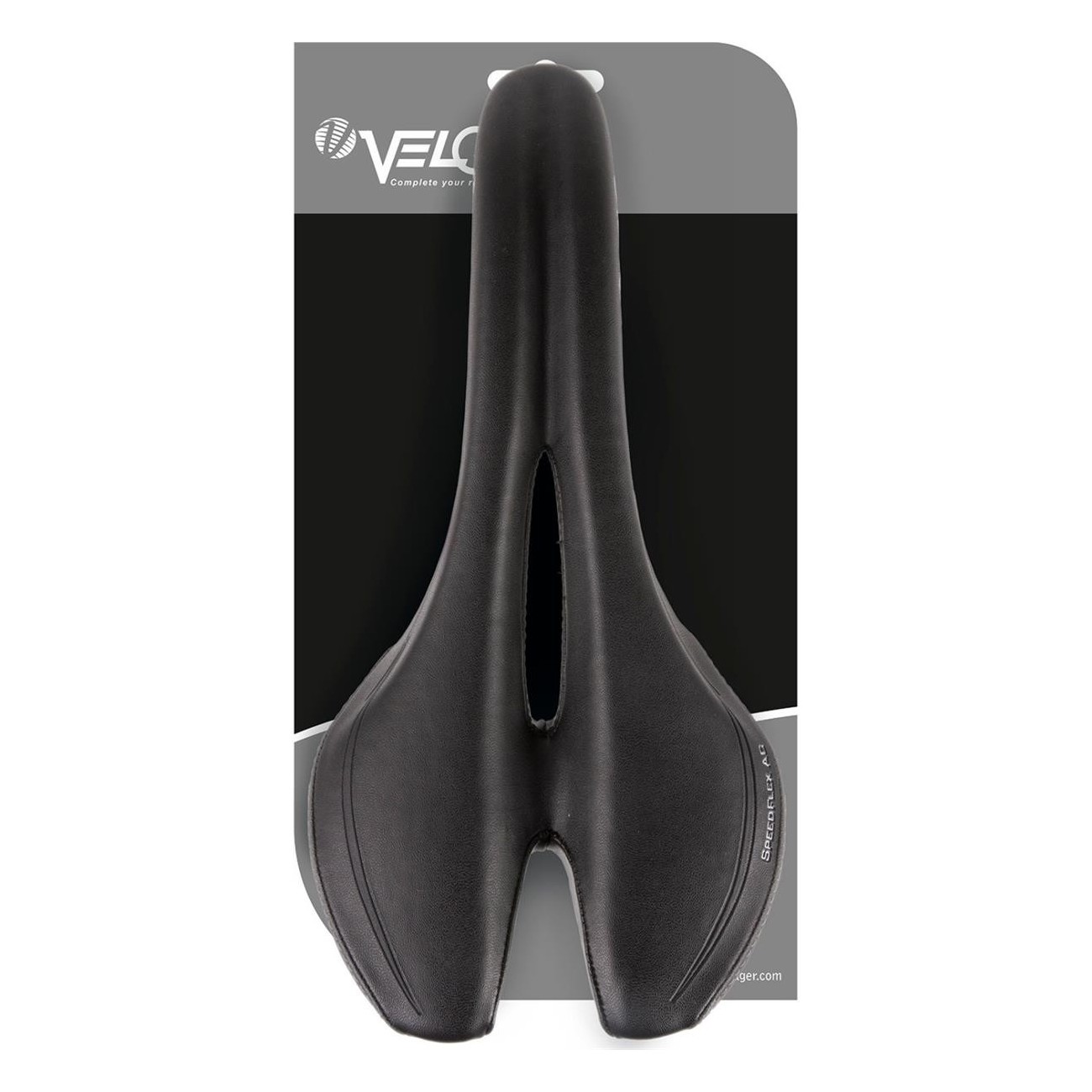 Sella Velo Speedflex AC Nero-Grigio per MTB, Bici da Corsa e Triathlon con Sistema di Raffreddamento Air Channel - 5 - Selle - 0