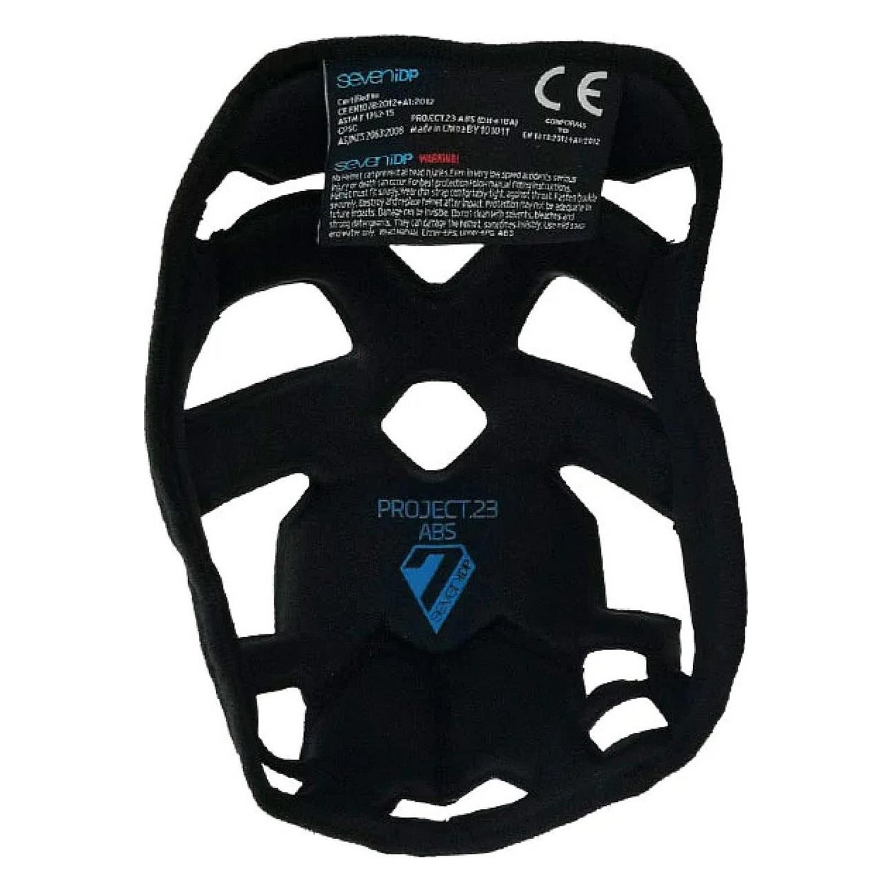 Funda Sustituta para Casco 7iDP Project 23 ABS, Talla L, Negro - 1