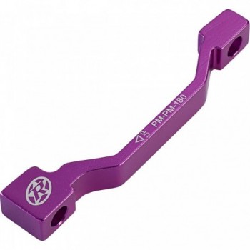 Adaptador de Freno Trasero PM-PM +20 mm Violeta para Disco de Bicicleta - 1