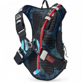 USWE MTB Hydro 12L Blue Hydration Backpack with No Dancing Monkey System - 3