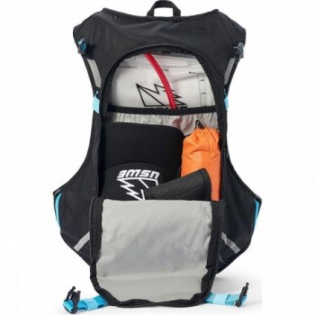 Mochila Hidratante USWE MTB Hydro 12 Litros Azul con Sistema No Dancing Monkey - 4