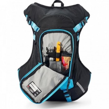 Mochila Hidratante USWE MTB Hydro 12 Litros Azul con Sistema No Dancing Monkey - 5