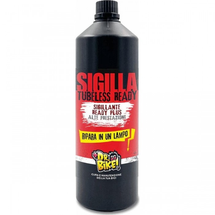 Sigillante Dr.bike Ready Plus 1L per Pneumatici MTB e Bici da Corsa - 1 - Lattice sigillante - 8005586229670