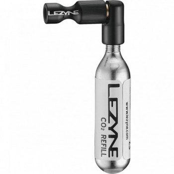 Lezyne CO2 Bomba Trigger Drive Negra con Cartucho de 16g - Inflado Fácil y Controlado - 1