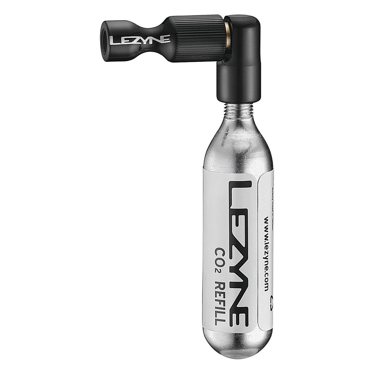 Lezyne CO2 Trigger Drive Pump Black with 16g Cartridge - Easy Inflation - 1