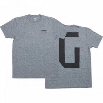 Camiseta Gsport Mecánico Gris XXL 100% Algodón con Logo Big G - 1