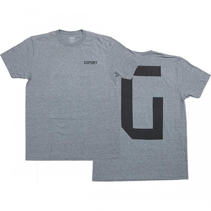 Camiseta Gsport Mecánico Gris XXL 100% Algodón con Logo Big G - 1