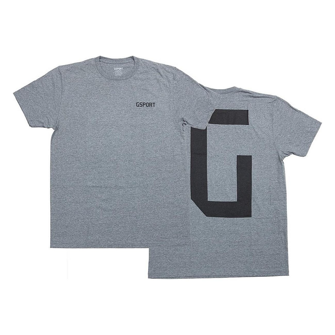 Camiseta Gsport Mecánico Gris XXL 100% Algodón con Logo Big G - 1