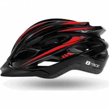 Granith In-Mold Cycling Helmet Black/Red Size L (58-62 cm) EN1078 Certified - 1