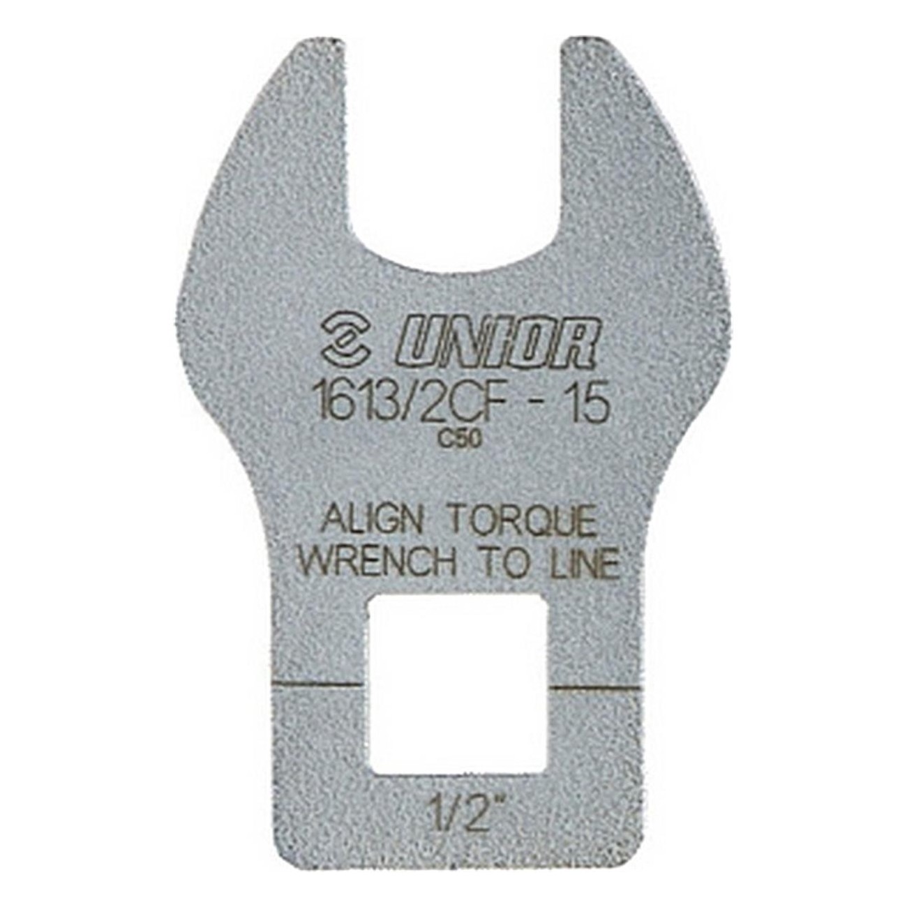 Crowfoot Pedal Wrench 1613/2cf - 15 mm, Compatible with 1/2'' Torque Wrenches - 1