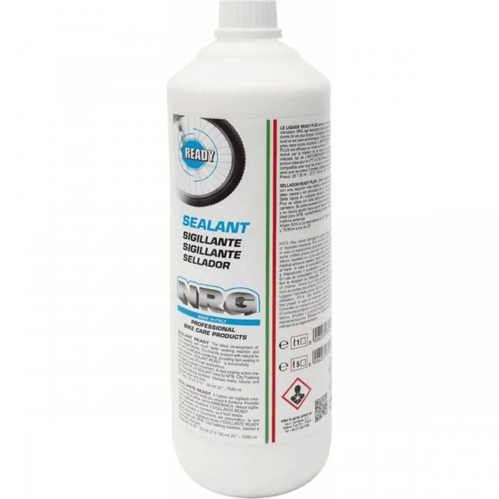 Tubeless Ready Sealant 1000 ml for Tires and Inner Tubes, Ammonia-Free - 1