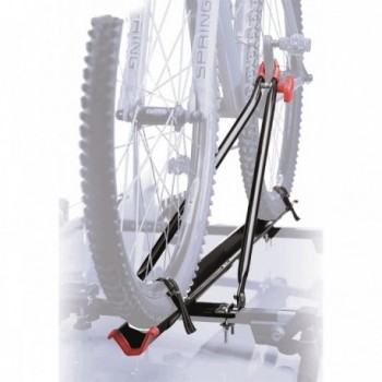 Portabici da Tetto per Auto Uni-Bike in Acciaio, Compatibile con Barre fino a 60 mm, per 1 Bicicletta - 2 - Portabici - 80150580