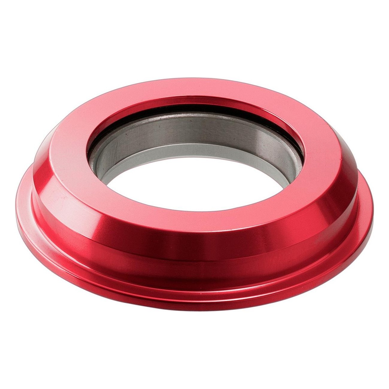 Serie Sterzo Reverse Twister Coppa Inferiore 1 1/8' (ZS44-30) in Alluminio Rosso per Bicicletta - 1 - Altro - 4717480155996