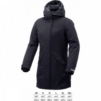 Giacca Parka Donna 2in1 Blu Scuro Taglia XS per Bici Certificata CE - 1 - Giacche - 8026492148589