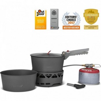 PrimeTech Stove System 1.3L: Efficient Cooking System for Camping - 1