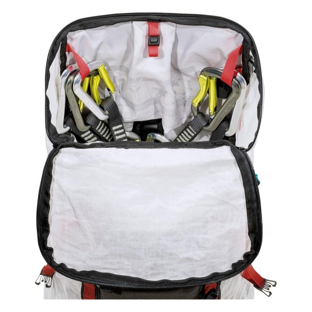 Mochila de Alpinismo Instinct 25L Blanca Resistente y Ligera - 9