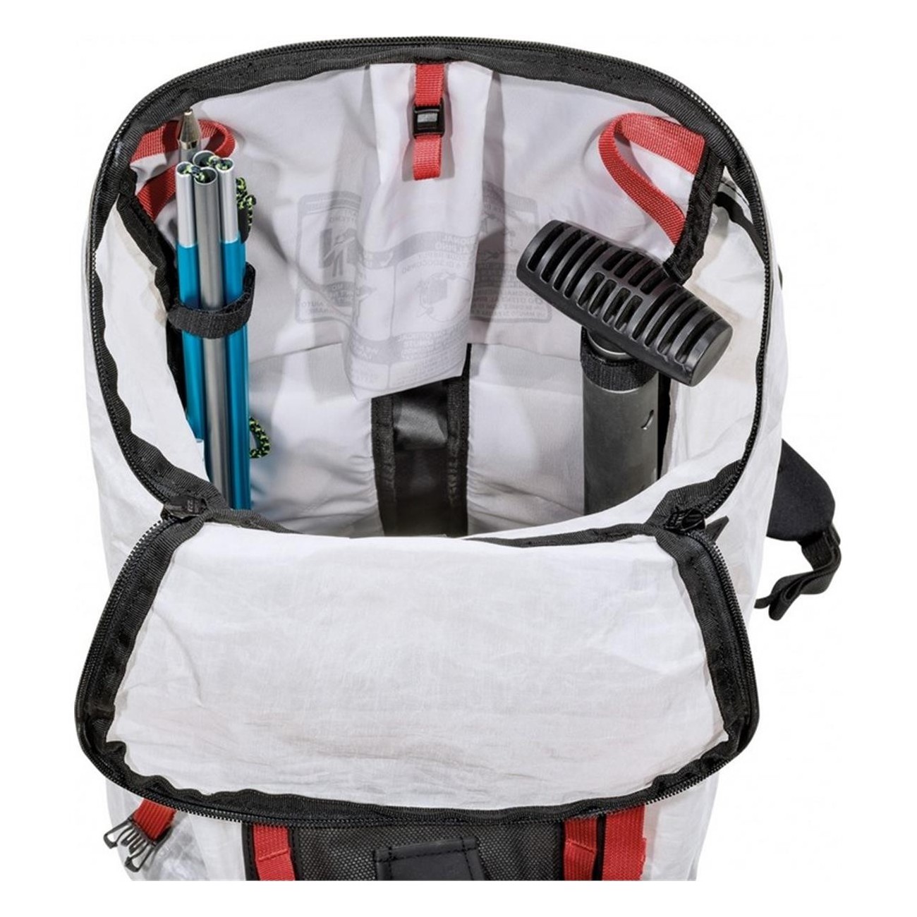 Mochila de Alpinismo Instinct 25L Blanca Resistente y Ligera - 10