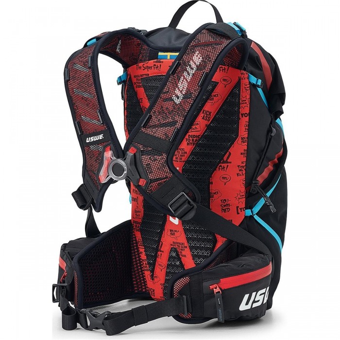 Zaino USWE Hajker 18S Nero - 18 Litri, Resistente e Versatile per Avventure Outdoor - 1 - Zaini - 7350069253446