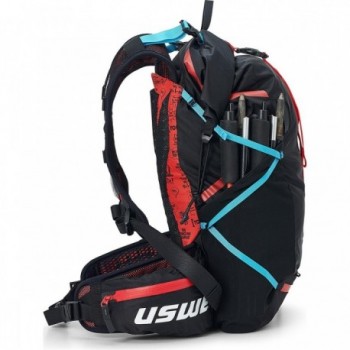 USWE Hajker 18S Backpack Black - 18 Liters, Durable and Versatile for Outdoor Adventures - 6