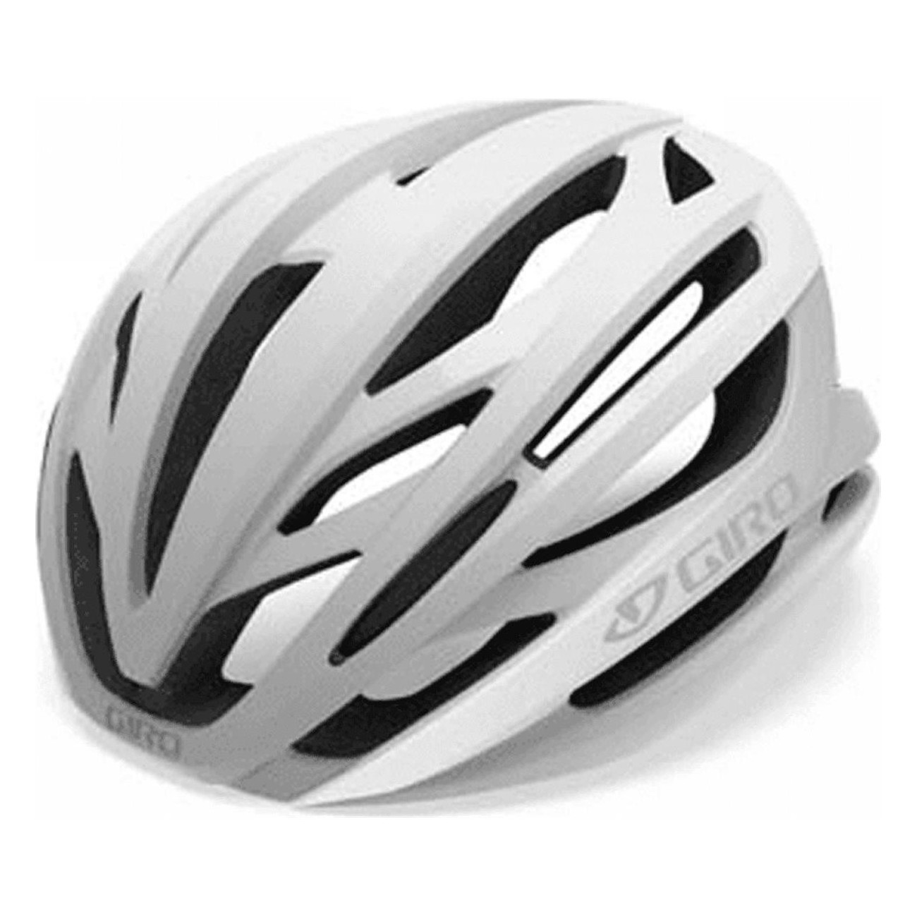 Casco Syntax MIPS Blanco/Plata con Tecnología In-Mold y Roc Loc 5 Air, Talla 59-63 cm - 1