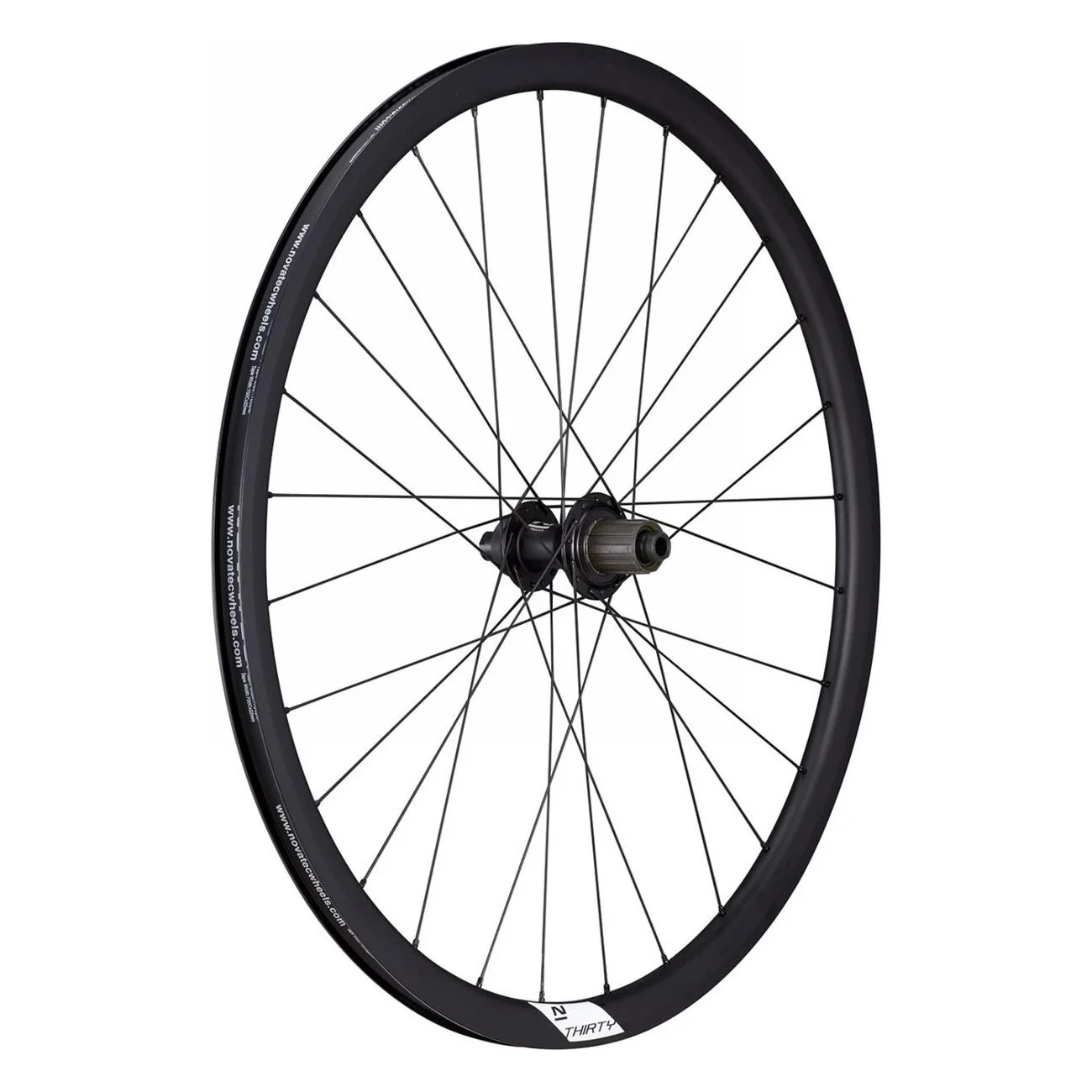 Ensemble de Roues Novatec 30 Disc 28' Tubeless Ready Noir, 12mm - 3