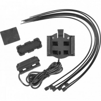 M-WAVE Ersatzhalter Set Schwarz für Computer 244733/244734, Werkzeuglose Montage - 1