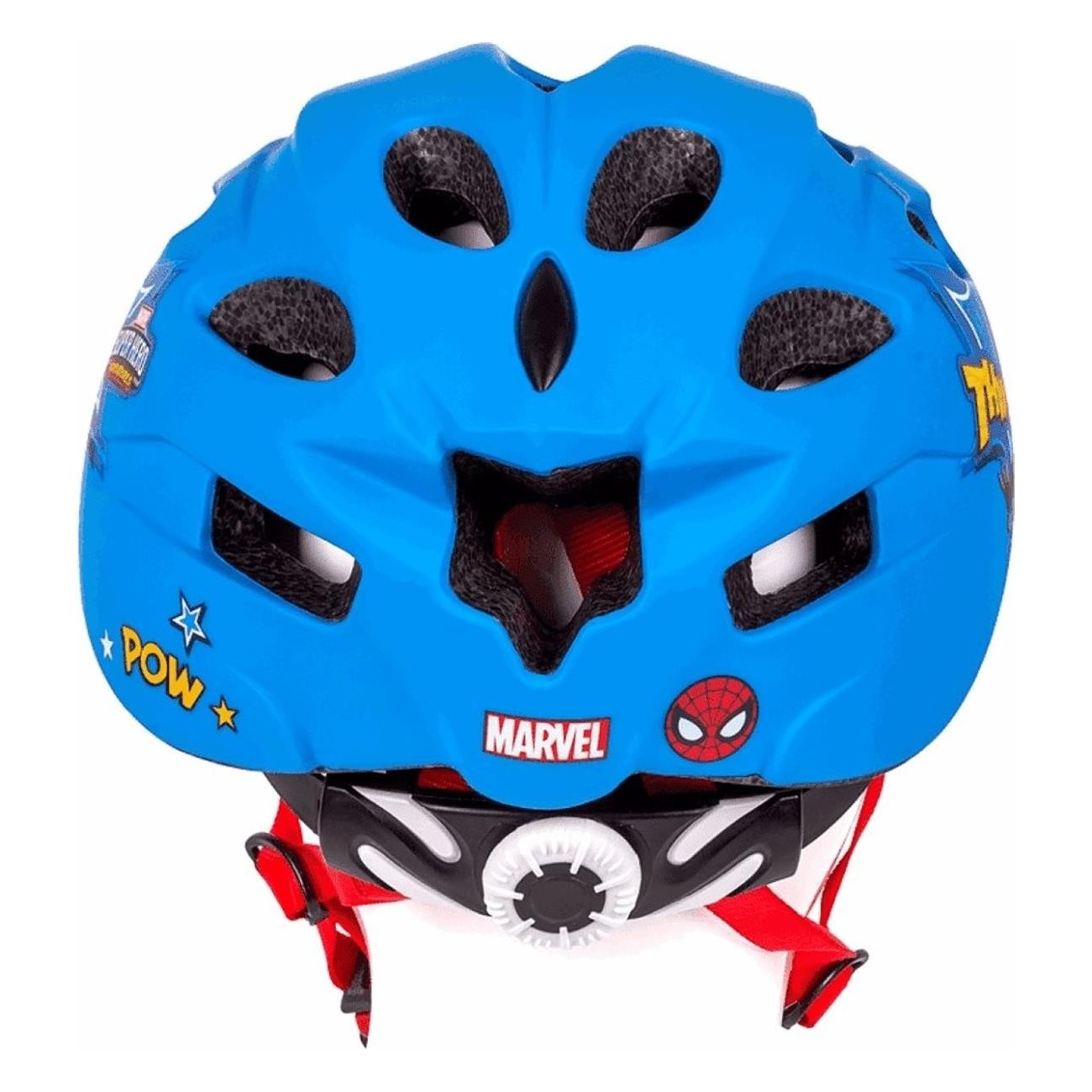 Casque Enfant Disney Marvel Spiderman Bleu Mat, Taille S/M (52-56 cm) - 4