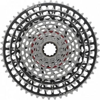 Cassetta SRAM XS-1299 12 Velocità 10-52T per MTB con Tecnologie X-Sync e X-Dome - 1 - Cassette - 0710845891434