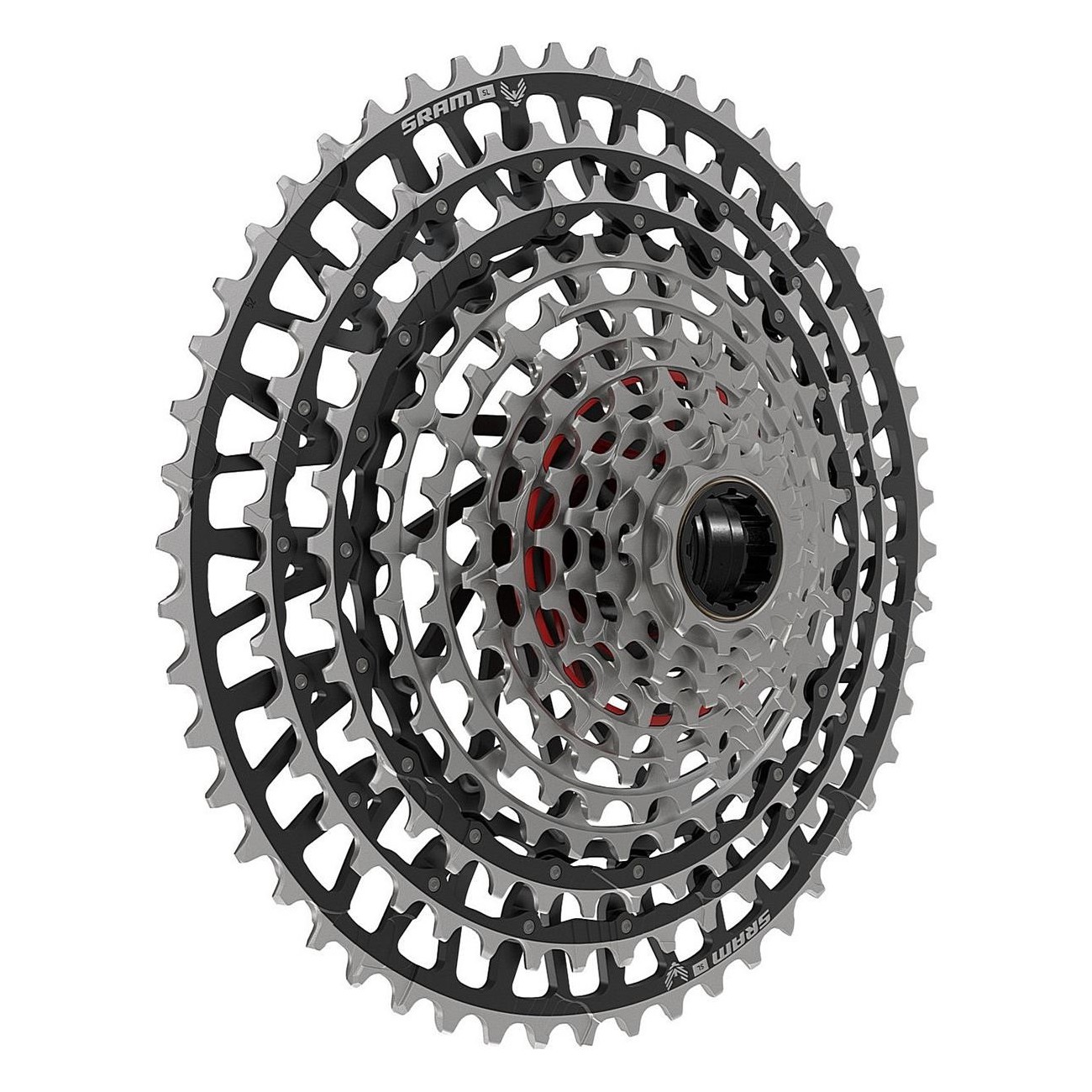 Cassetta SRAM XS-1299 12 Velocità 10-52T per MTB con Tecnologie X-Sync e X-Dome - 2 - Cassette - 0710845891434