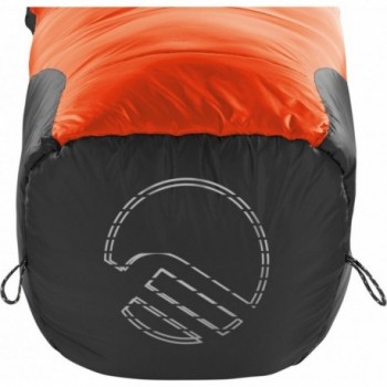 Sac de couchage HL Mystic Orange/Noir Microfibre Alpinisme - 3