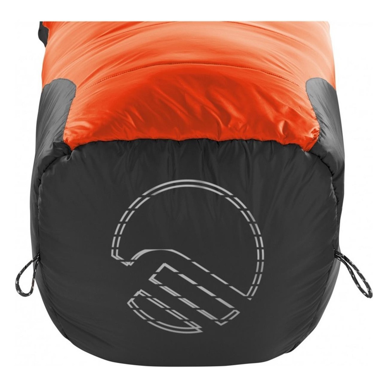 Sac de couchage HL Mystic Orange/Noir Microfibre Alpinisme - 3