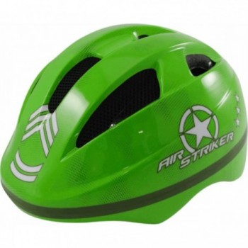 Casco Infantil Verde 48-52cm con Ventilación Air Stricker, Certificado EN1078 - 1