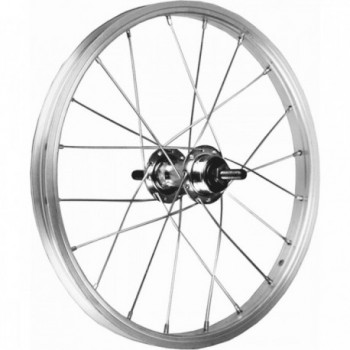 14x1.75 Aluminum Rear Wheel for Single Speed with 100mm Ball Hub - 1