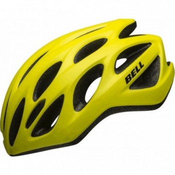 Tracker R Helmet Matte Yellow 54-61cm - Ventilated & Lightweight Ergo Fit - 1