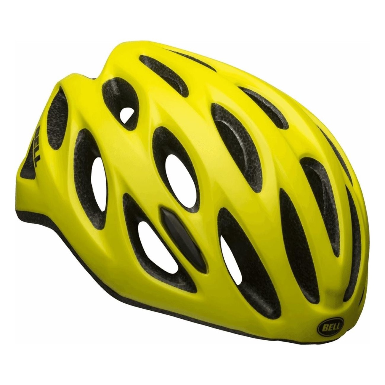 Tracker R Helmet Matte Yellow 54-61cm - Ventilated & Lightweight Ergo Fit - 3